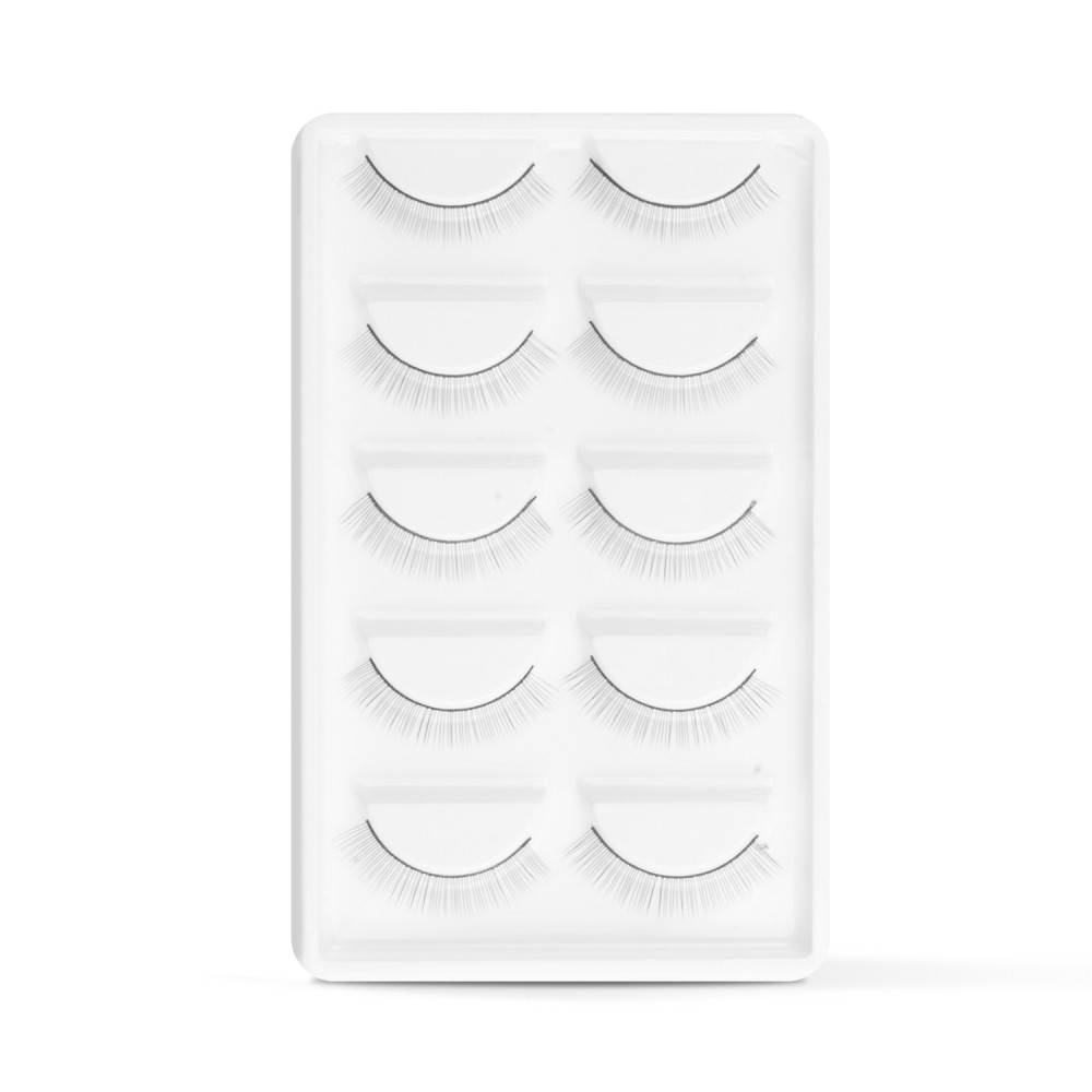 Lashes on strip for practice 5 pairs