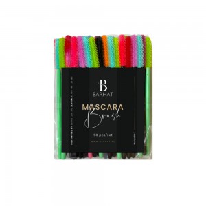 Colored silicon brushes for lash extensions-set 50 pieces-Barhat